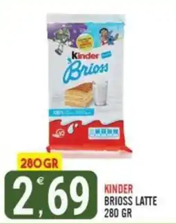 Tutto Buono Kinder Brioss Latte offerta