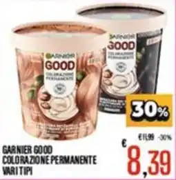 Supermercati EffePiù Garnier Good colorazione permanente offerta