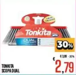 Supermercati EffePiù Tonkita scopa dual offerta