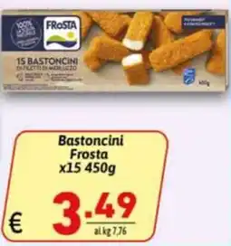 Ipercarni Bastoncini Frosta offerta
