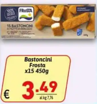 Ipercarni Bastoncini Frosta offerta