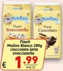 Ipercarni Flauti Mulino Bianco offerta
