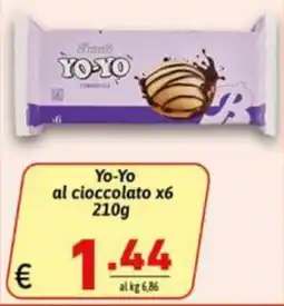 Ipercarni Yo-Yo al cioccolato offerta
