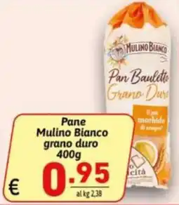 Ipercarni Pane Mulino Bianco grano duro offerta