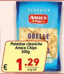 Ipercarni Patatine classiche Amica Chips offerta
