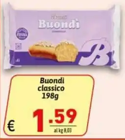 Ipercarni Buondi classico offerta