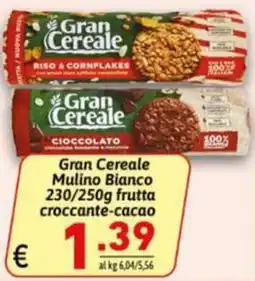 Ipercarni Gran Cereale Mulino Bianco croccante-cacao offerta