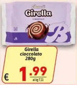 Ipercarni Girella cioccolato offerta