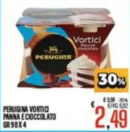 Supermercati EffePiù Perugina Vortici panna e cioccolato offerta