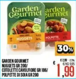 Supermercati EffePiù Garden Gourmet Nuggets offerta