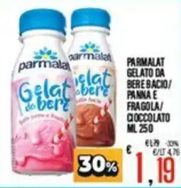 Supermercati EffePiù Parmalat Gelato da bere offerta