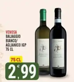 Tutto Buono Venosa Baliaigio Bianco/Aglianico IGP offerta