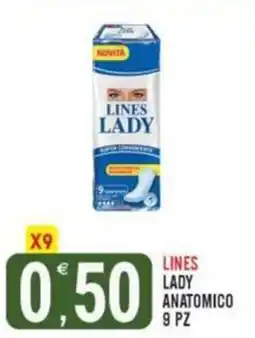 Tutto Buono Lines Lady anatomico offerta