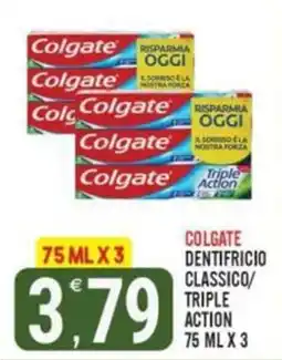 Tutto Buono Colgate dentifricio classico/triple action offerta