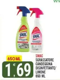 Tutto Buono SMAC sgrassatore candeggina disinfettante offerta