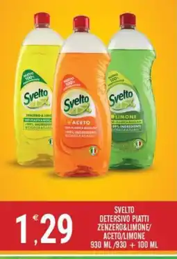 Tutto Buono Svelto Detersivo Piatto offerta