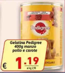Ipercarni Gelatina Pedigree offerta