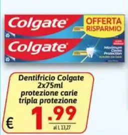Ipercarni Dentifricio Colgate offerta
