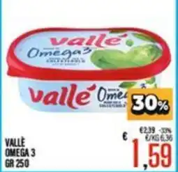 Supermercati EffePiù Valle Omega 3 offerta