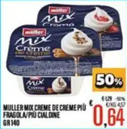 Supermercati EffePiù Muller Mix Creme de Creme offerta