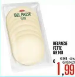 Supermercati EffePiù Bel Paese fette offerta