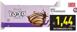 Supermercati Agorà Baulli Yo-Yo cioccolato offerta