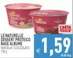 Supermercati Agorà Le Naturelle dessert proteico base album offerta