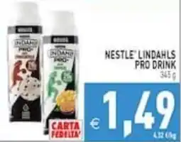 Supermercati Agorà Nestlé Lindahls Pro Drink offerta