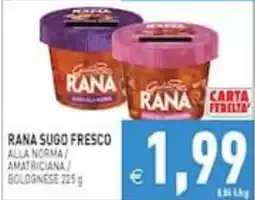 Supermercati Agorà Rana sugo fresco offerta