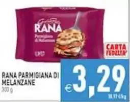 Supermercati Agorà Rana Parmigiana di Melanzane offerta