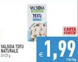 Supermercati Agorà Valsolia tofu naturale offerta