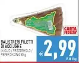 Supermercati Agorà Balistreri filetti di acciughe offerta