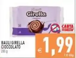 Supermercati Agorà Bauli Girella Cioccolato offerta