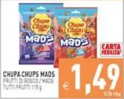 Supermercati Agorà Chupa Chups Mads Frutti di Bosco offerta