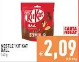 Supermercati Agorà Nestlé Kit Kat Ball offerta