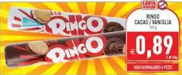 Supermercati Agorà Ringo cacao vaniglia offerta