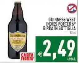 Supermercati Agorà Guinness West Indies Porter offerta