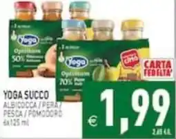 Supermercati Agorà Yoga succo offerta