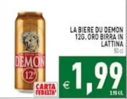 Supermercati Agorà La biere du demon offerta