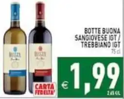 Supermercati Agorà Botte Buona Sangiovese IGT / Trebbiano IGT offerta