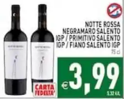 Supermercati Agorà Notte Rossa offerta