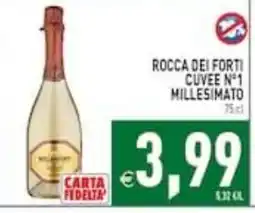 Supermercati Agorà Rocca dei Forti Cuvee N°1 Millesimato offerta