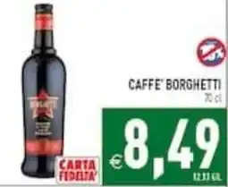 Supermercati Agorà Caffè Borghetti offerta