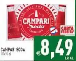 Supermercati Agorà Campari Soda offerta