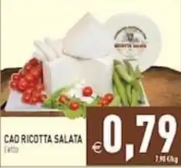 Supermercati Agorà Cad ricotta salata offerta