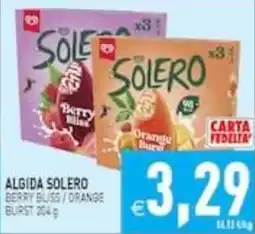 Supermercati Agorà Algida Solero Berry Bliss / Orange Burst offerta