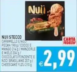 Supermercati Agorà Nuii stecco offerta