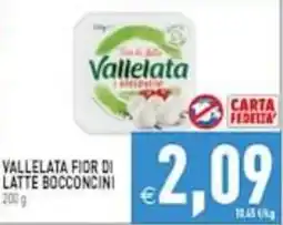 Supermercati Agorà Vallelata fior di latte bocconcini offerta