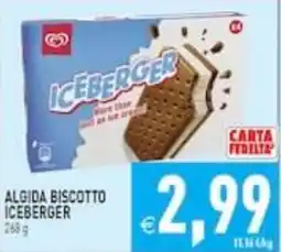Supermercati Agorà Algida biscotto iceberger offerta