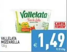 Supermercati Agorà Vallelata Mozzarella offerta